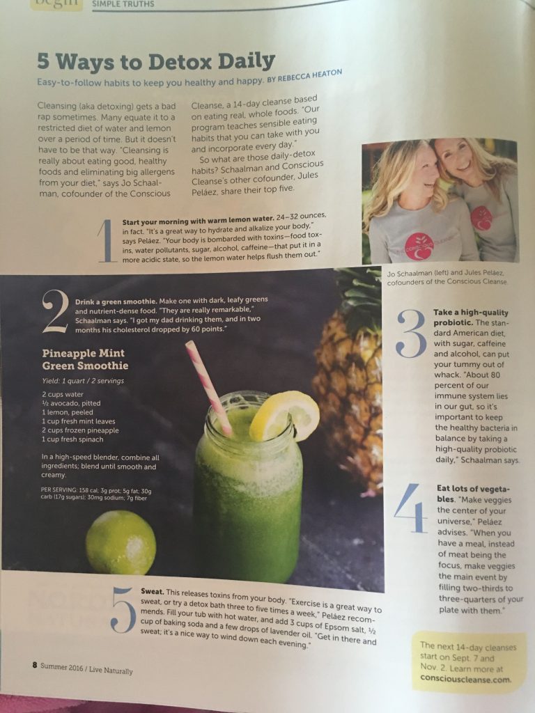 5 Tips to Cleanse and Detox