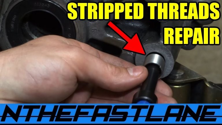 How to Repair Stripped Threads and Get Professional Results