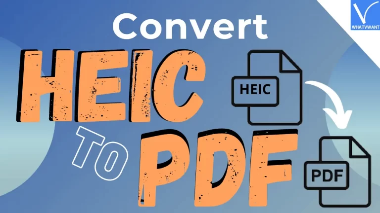 Convert a HEIC to PDF