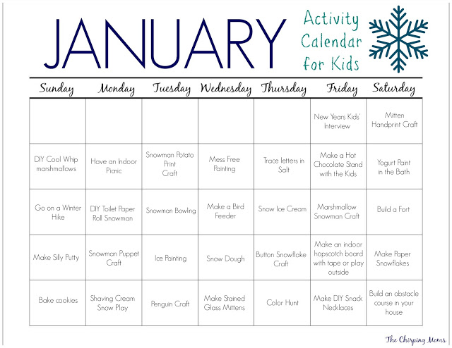 Fun January Activities for Families