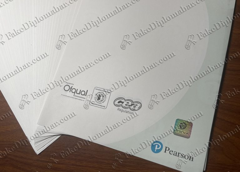 Pearson Edexcel GCE - GCSE certificate