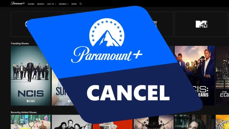 How to cancel Paramount Plus