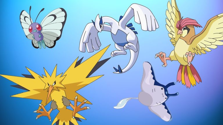 Best flying type Pokemon