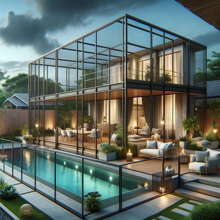 Modern Pool Cages