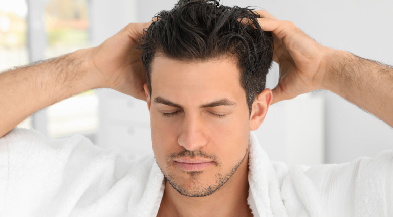 Natural Hair Conditioning for Men