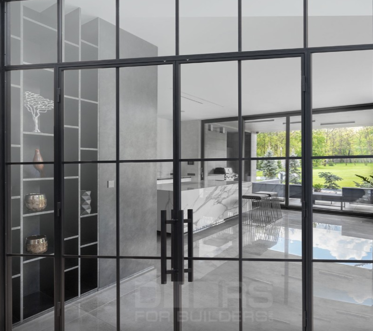 Steel-Look Doors for Modern Elegance in Your Space