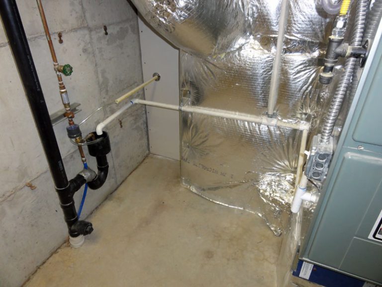 Furnace’s Condensate Drain