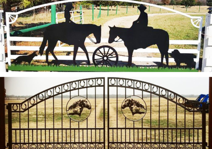 Custom Steel Gate