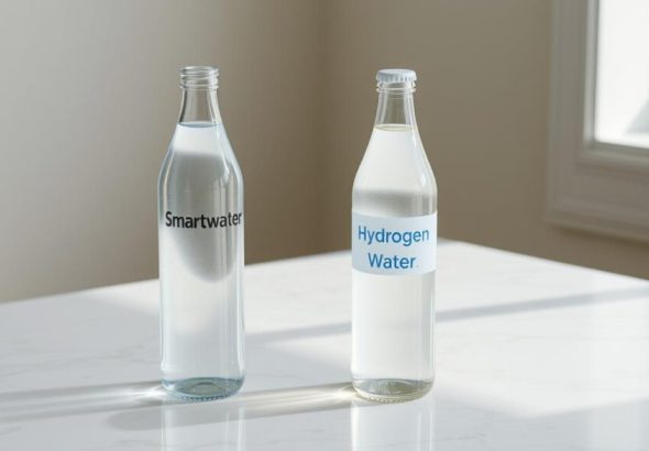 A-sleek-and-minimalist-still-life-showcasing-two-glass-bottles-one-labeled-Smartwater-and-1024x585