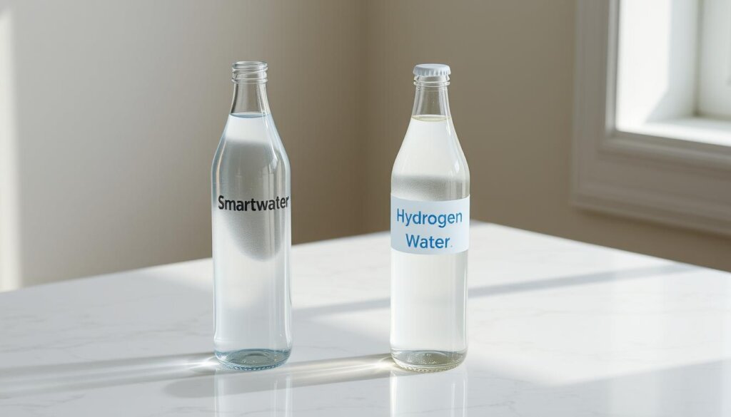 A-sleek-and-minimalist-still-life-showcasing-two-glass-bottles-one-labeled-Smartwater-and-1024x585