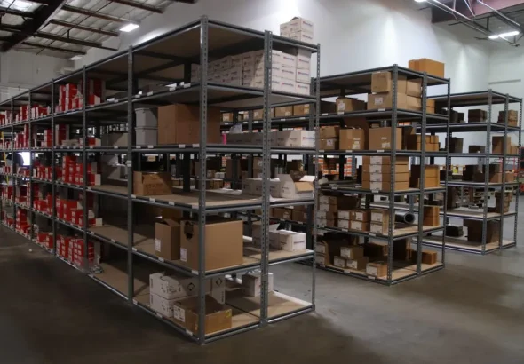 Unstable Storage Shelves - Prevent Heavy Items Falling Down