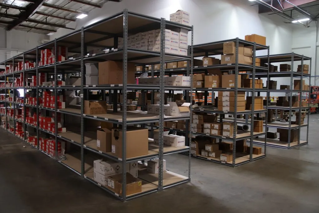 Unstable Storage Shelves - Prevent Heavy Items Falling Down